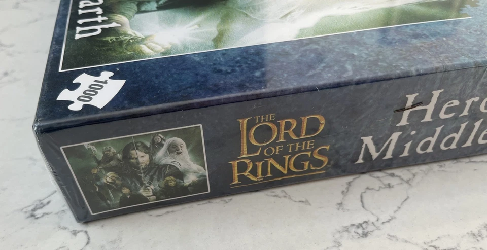 EL SEÑOR DE LOS ANILLOS HÉROES DE LA TIERRA MEDIA 1000 PIEZAS ROMPECABEZAS NUEVO Foto 4 de 4