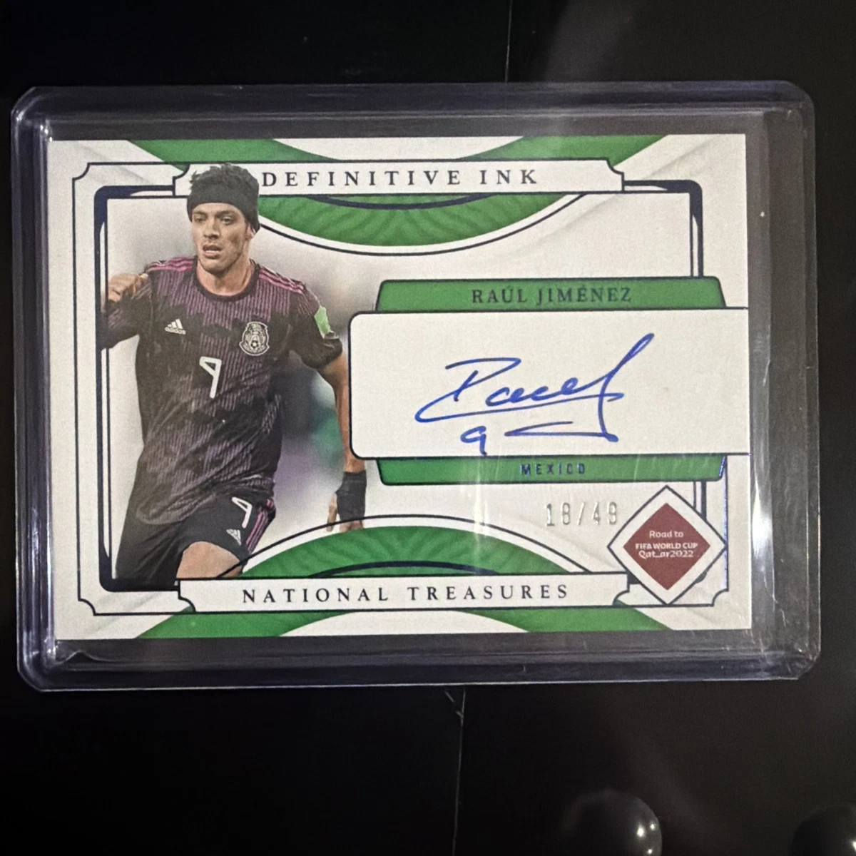 2022 Panini National Treasures Road to FIFA World Cup Soccer