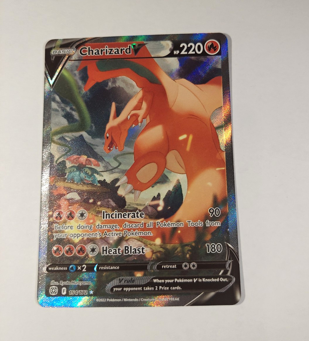 The Pokémon Company Charizard V 154/172 Brilliant Stars Holo Alt Art EN