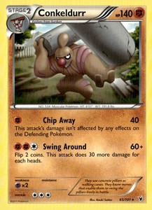 Conkeldurr (65) Rare Noble Victories 65/101 Pokémon TCG