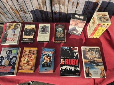 14 Orginale VHS VC (Zeichentrick, Action, Spielfilme und mehr), Top Gun, Ruby...