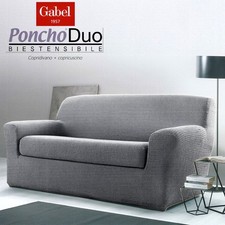 Copridivano 3 POSTI con copricuscino Gabel Poncho Duo biestendibile Art. ROMA Du