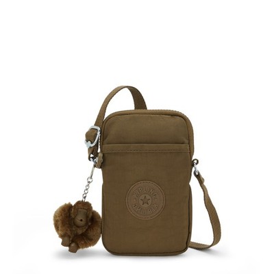 Kipling extra kleine Handytasche TALLY Crossbody in SMOOTH KHAKI SS2026 UVP 39£