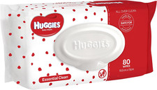 Essential Clean Baby Wipes 80 Count