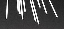 PLASTRUCT - 90873 Plastic Styrene Hexagon Rod .040x10" 10 