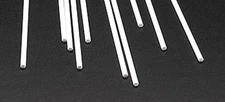 PLASTRUCT - 90873 Plastic Styrene Hexagon Rod .040x10" (10)