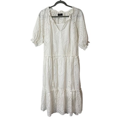 lace sunday dress Women's Sunday Best Lace Tank Dress Collagen, Size Medium, 100% Cotton
