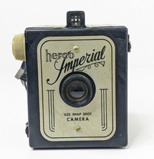 Vintage Herco Imperial 620 Snap Shot Box Camera Bakelite 1950s NOT TESTED