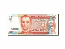 [#262043] Banknote, Philippines, 20 Piso, 2010, 2008, KM:206a, UNC(65-70)