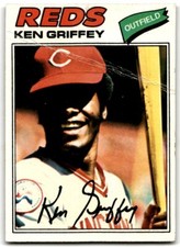 1977 Topps Ken Griffey Cincinnati Reds #320