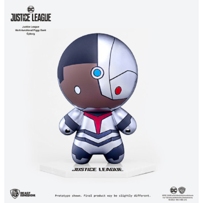 BEAST KINGDOM DC JUSTICE LEAGUE MULTI-FUNCTIONAL PIGGY BANK CYBORG