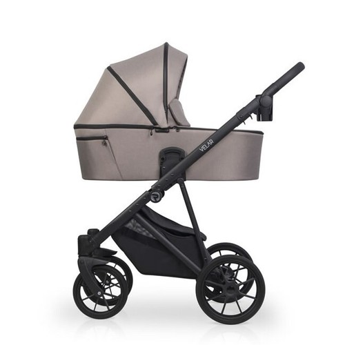RIKO VELAR STROLLER BABY PRAM 2in1 3in1 CARRYCOT + PUSHCHAIR + CAR SEAT + ISOFIX - Picture 18 of 50