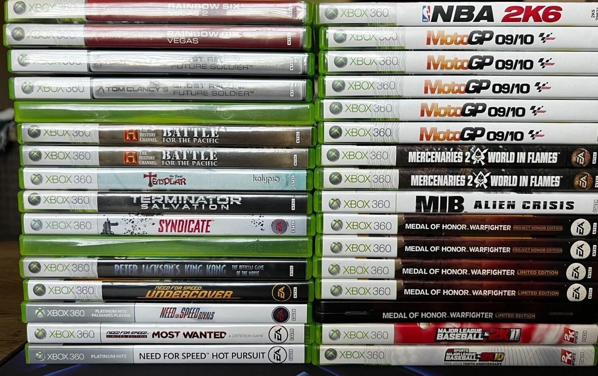 Xbox 360 Games - All Tested and Working Perfectly - Pick and