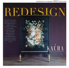 New Kacha & Redesign With Prima "Elegant Neutrals" Decor Transfer Floral Bouquet