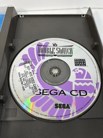 SEGA CD Double Switch CIB Complete Box Tested Works Registration Card Manual