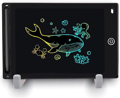 LCD Writing Tablet, Electronic Digital Writing &Colorful Screen Doodle Board,(10