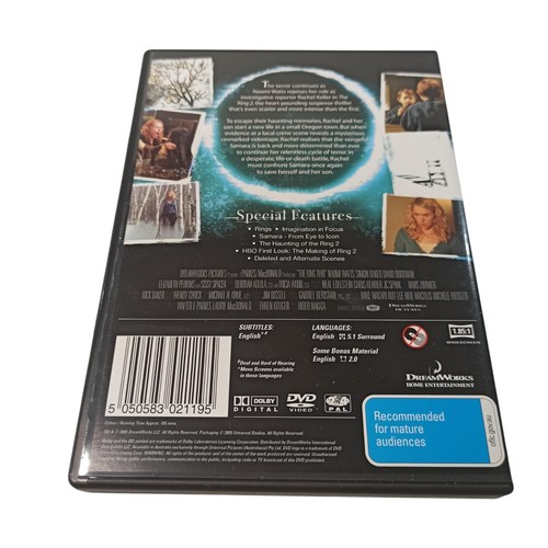 The Ring 1 2 Box Set DVD Horror Mystery Supernatural Video Tape Death R2, 4 VGC - Picture 21 of 24