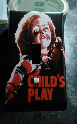 Custom Handmade Child's Play - Chucky Single Toggle Light Switch Cover