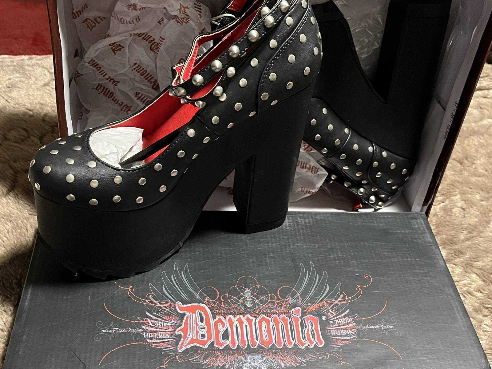 Demonia Platform Heels - image 1