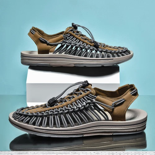 Breathable Weaving Design Sandals for Men and Women, Perfect for Summer Beach - Picture 15 of 37
