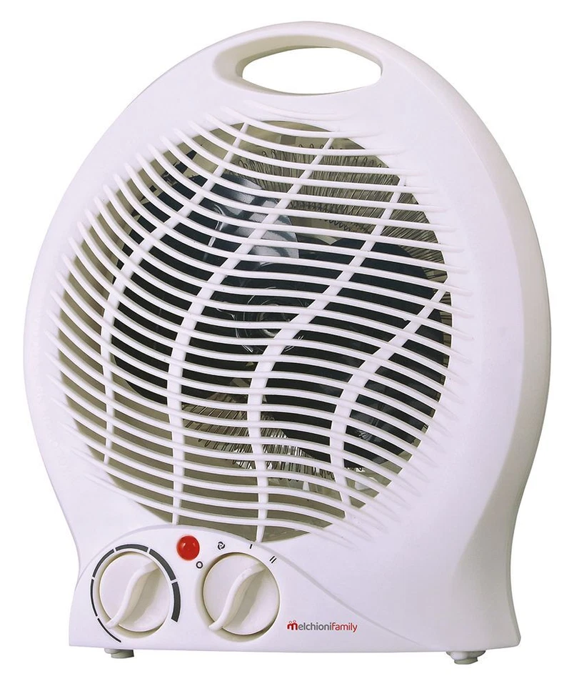 Termoventilatore Stufetta Portatile Melchioni Hotty 2000W 3 Velocità Termostato