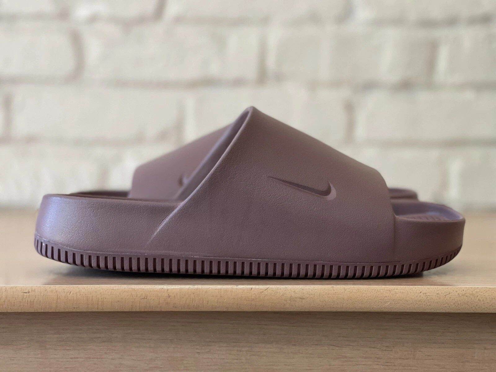 Nike Calm Slide Smokey Mauve sandalo slip on donna taglia 12 uomo 10 5 DX4816 201