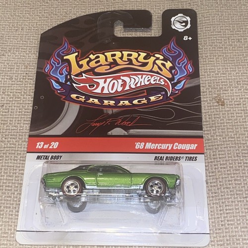 🔥MATTEL HOT WHEELS Larry's Garage '68 Mercury Cougar Chase Signature 🔥 - Picture 1 of 6