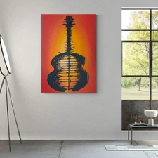 Music in the Wild Acrylic Hand painting on Canvas
