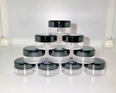 50 Pcs 5 gram Empty Cosmetic  Sifter Jars   Eye Shadow Powder Makeup Containers