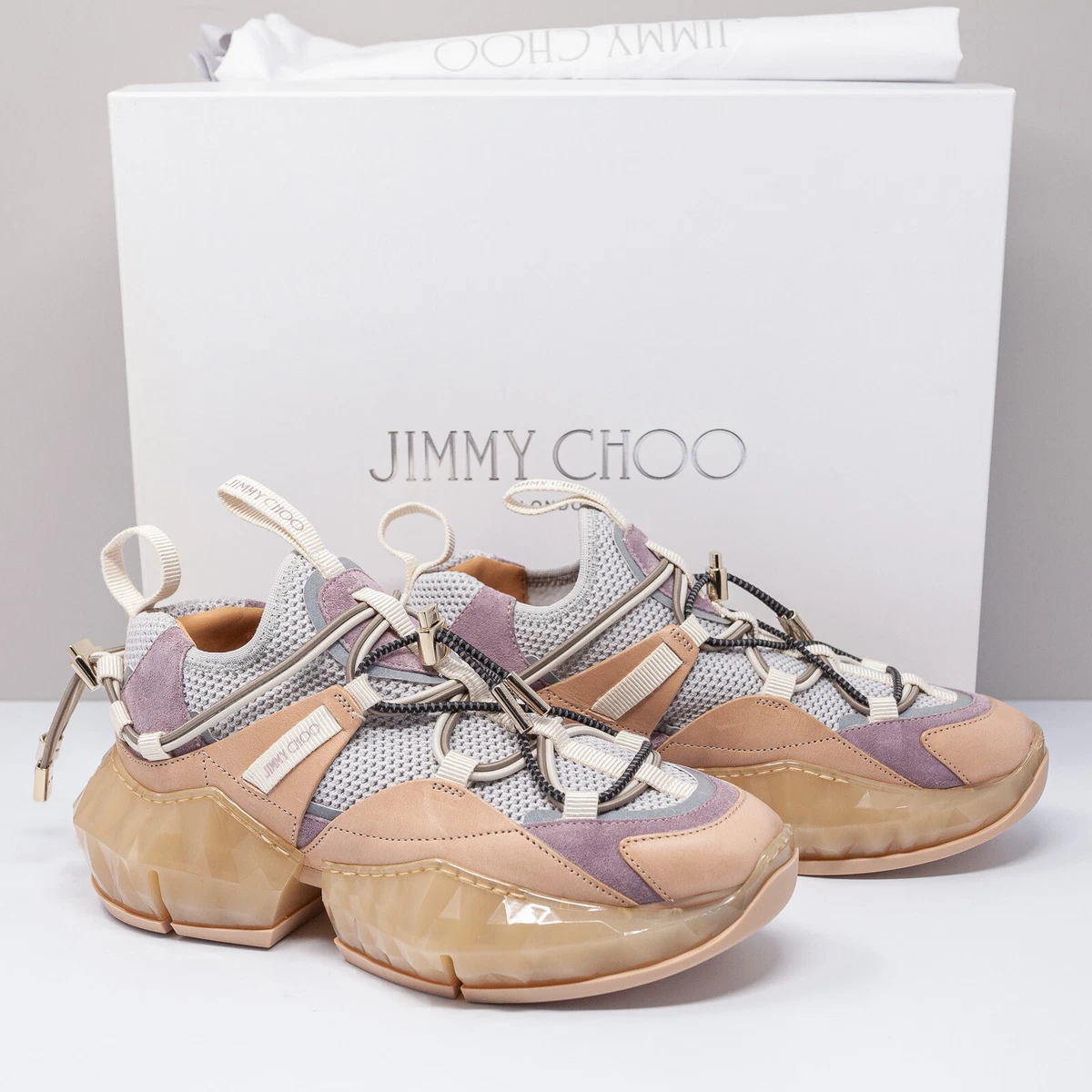 Womens jimmy choo store trainers sale