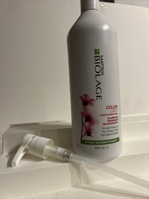 Matrix Biolage Colorlast Conditioner 33.8 oz New  WITH FREE PUMP!