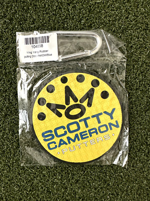 Disque De Putting Scotty Cameron Yin Yang - Jaune/Bleu - Édition Limitée
