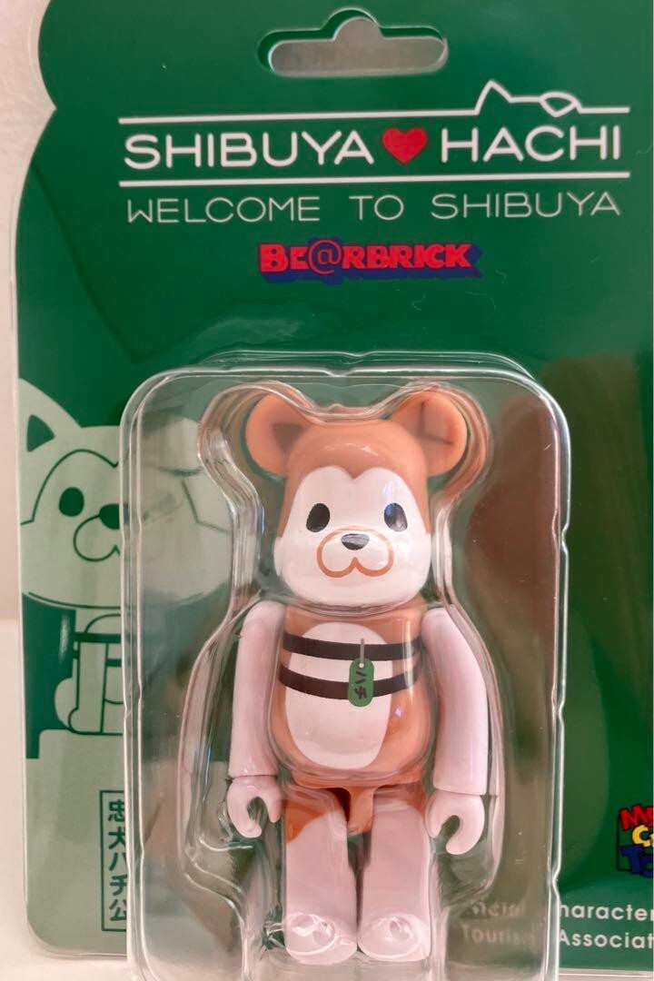 Bear Brick Be@rbrick 100% Shibuya Hachi Hachiko NEW Limited Bear Brick Be@rbrick 100% Shibuya Hachi Hachiko NEW Limited