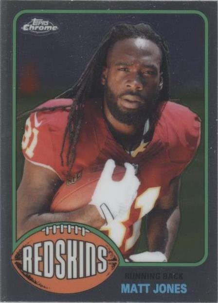 2015 Topps Chrome Mini Matt Jones #76-MJ - 1 of 2