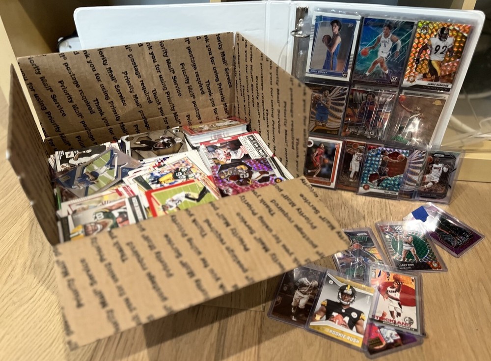 $1 Box of Sports Cards - MLB NBA NFL Rookies RC Inserts Jordan Patch Autos Shai & More