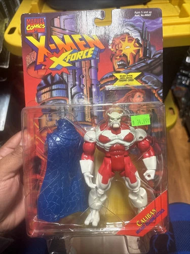 X-Men figure Vtg Action Figure CALIBAN Figure w/ Cape . Vtg X Men Toy Marvel Toy