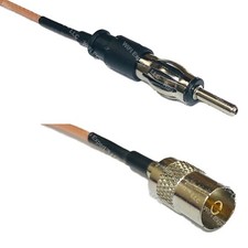 RG316 AM/FM MALE to DVB TV Pal Female RF Cable Rapid-SHIP LOT