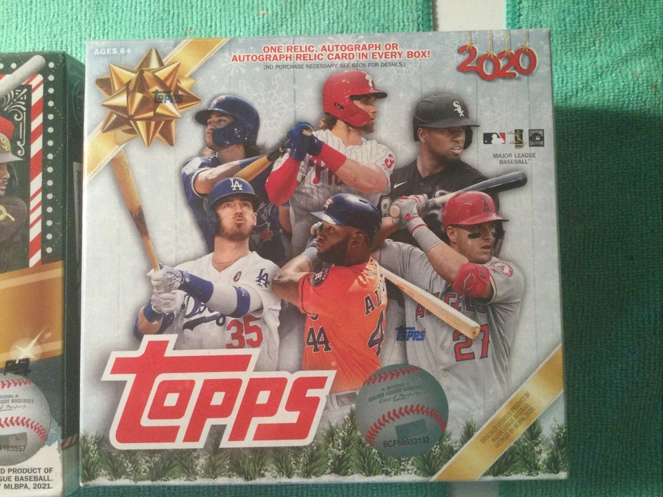 2020 Topps Holiday Mega & 2021 Holiday Mega Box LOT Sealed - BRAND NEW - Image 2 of 4