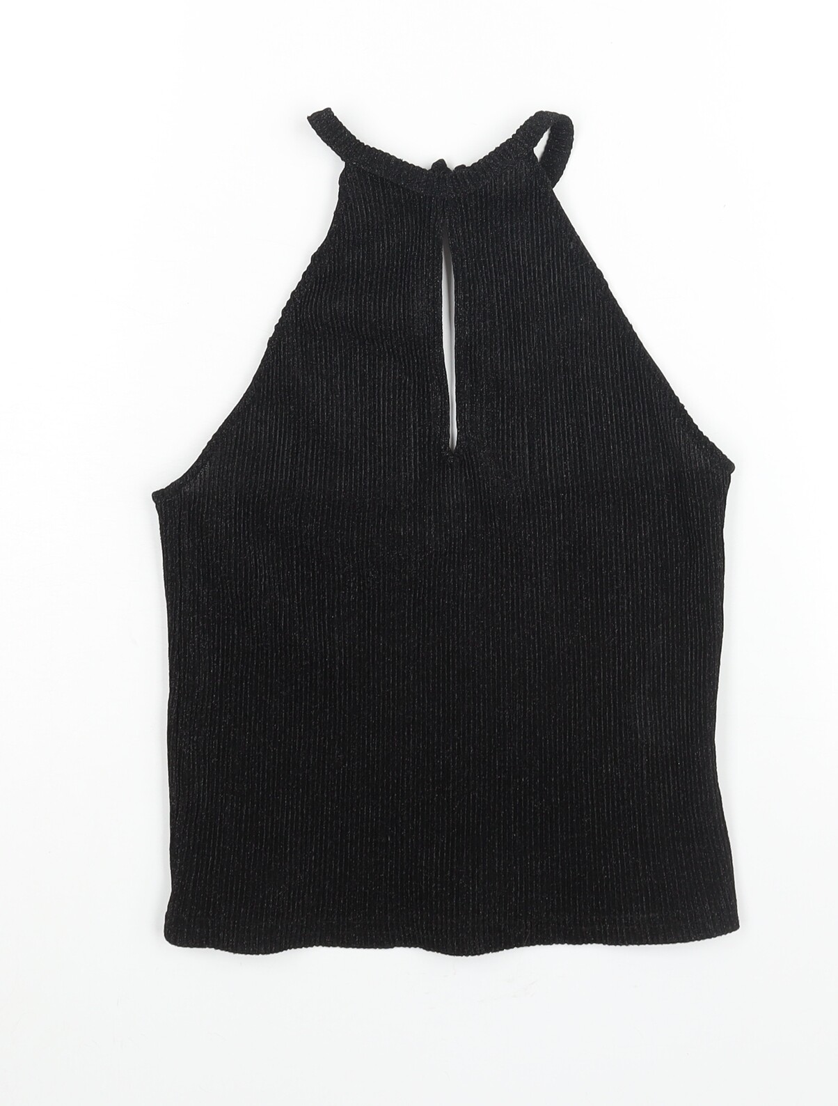 Glamorous Womens Black Polyester Basic Blouse Siz… - image 1