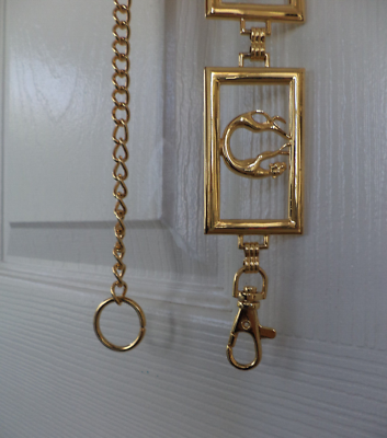 Vintage Rare NI 97 Gold Tone Women display picture 1