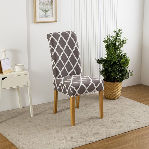 4/6pcs dining room chair cover elastic printed decorative protective cover - Picture 16 of 46