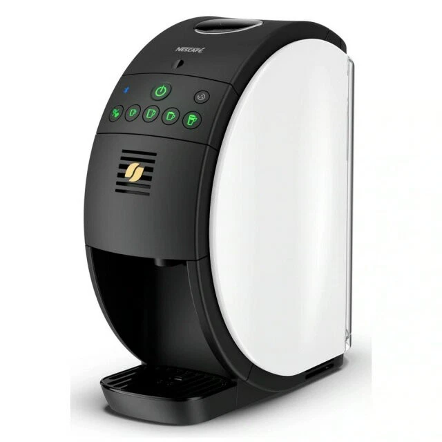 Máquina de café blanca pura Nescafe Gold Blend Barista Fifty XPM9639 W PW AC100V Foto 2 de 3