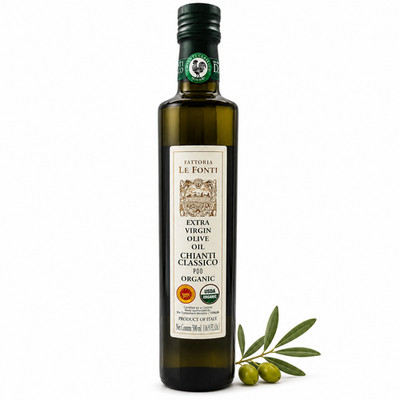 Fattoria Le Fonti Chianti Classico DOP Organic Extra Virgin Olive Oil 16.9 fl oz