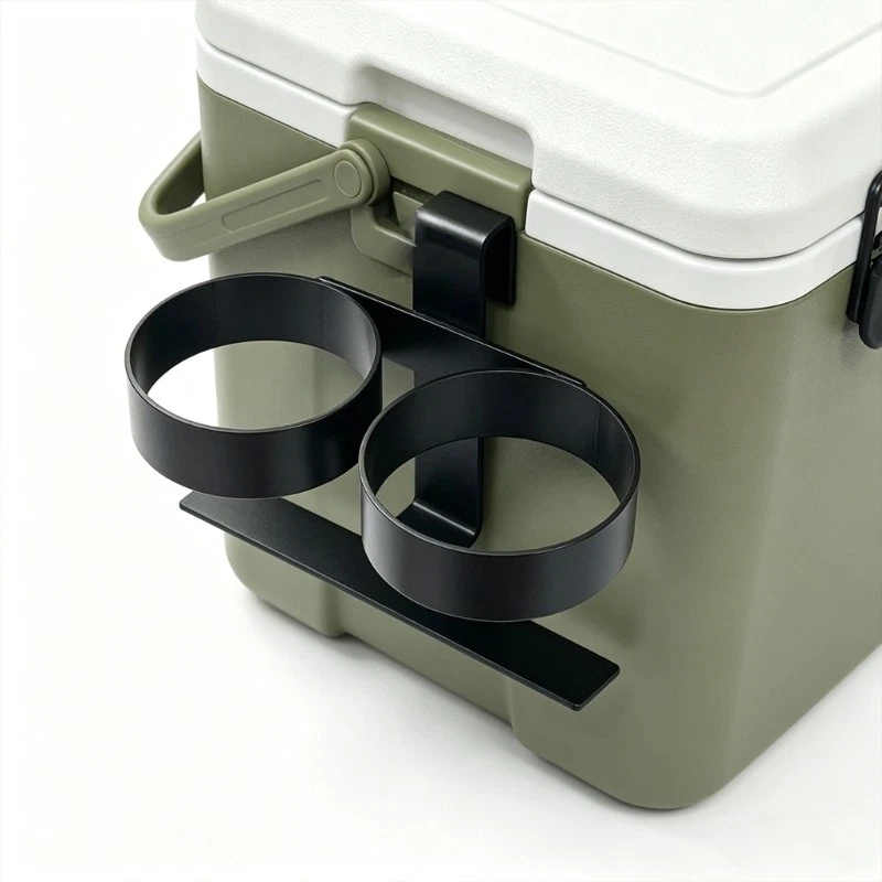 Iron Beverage Holders Bottle Rack For Outdoors Coolers Box Hunting Hiking