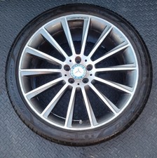 GENUINE MERCEDES S- CLASS 20" REAR AMG W222 ALLOY WHEEL A2224010500 9.5J PIRELLI