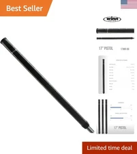 Durable 17-Inch Pistol Grip Dark Grey Golf Putter Grip for Comfort & Control