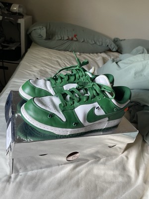 NIKE Dunk Low Off-White Pine Green