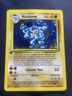 Machamp 8/102 Base Set 1st Edition Holo Rare Pokemon Card HP