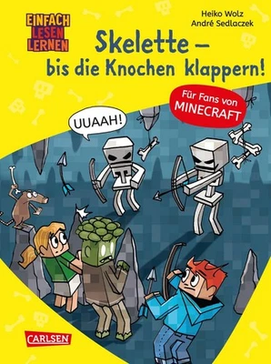 Minecraft 7: Skelette – bis die Knochen klappern! Einfach Lesen Lernen | Erst... - Bild 1 von 3