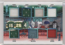 2019-20 Leaf ITG Used Game 7 Blue Spectrum 3/6 Bobby Smith Steve Payne Shutt 2po